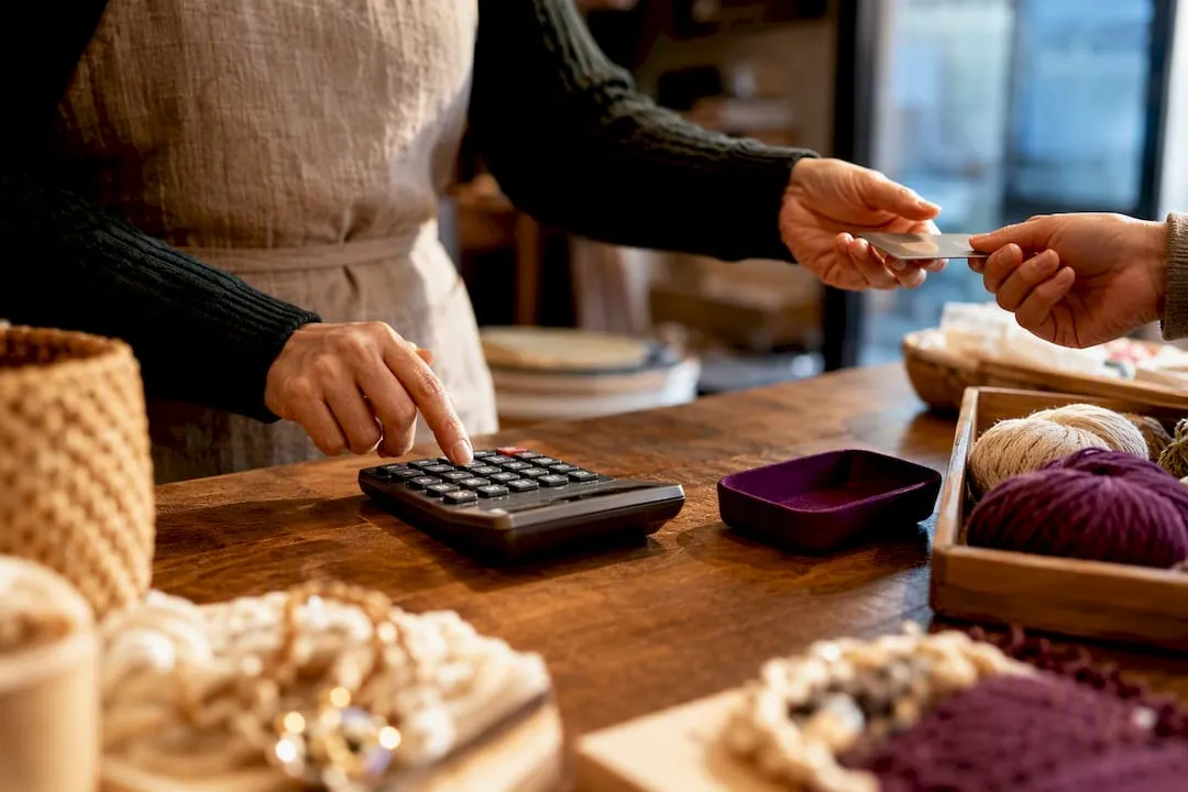 Calculating proceeds from a craft sale